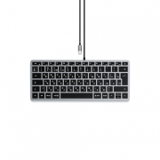 Клавиатура Satechi Slim W1, серый космос (ST-UCSW1M-RU)