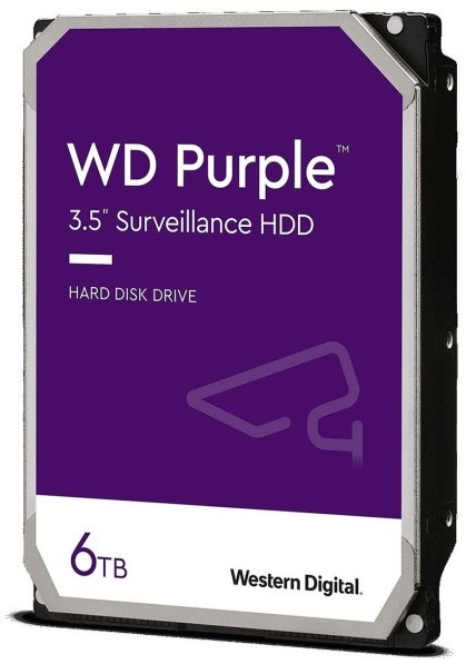 Жесткий диск WD Purple 6Tb (WD63PURZ)