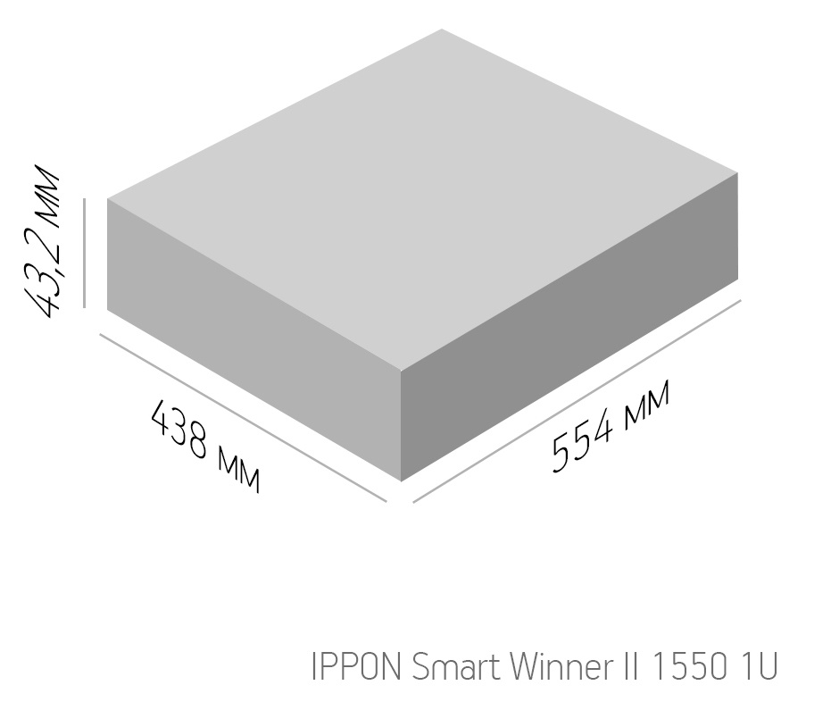 ИБП Ippon Smart Winner 1550 (900Вт, 1000ВА)