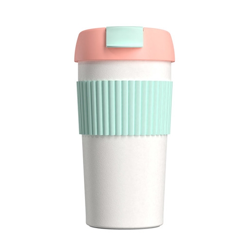 Стакан-непроливайка KissKissFish Rainbow Vacuum Coffee Tumbler  (розовый)