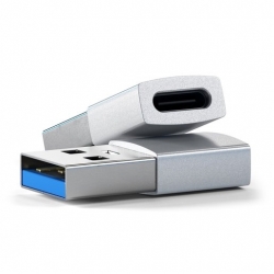 Адаптер Satechi USB Type-A to Type-C. Цвет серебристый.