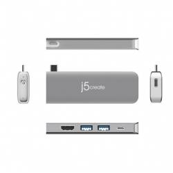 Модульная док-станция j5create ULTRADRIVE Kit USB-C (JCD389)