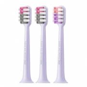 Комплект насадок для зубной щетки Dr.Bei Sonic Electric Toothbrush  BET-C01/C1/BY-V12/S7 (Фиолетовое золото, 3шт)(EB02PL060300)