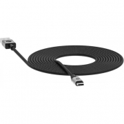Кабель Mophie USB-A to USB-C. Длина 3м. Цвет черный.