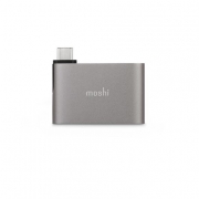 Адаптер Moshi USB-C to Dual USB-A. Цвет серый.
