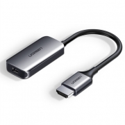 Адаптер UGREEN CM239 (60352) HDMI to Mini DP M/F Adapter. Цвет: серый