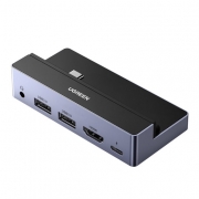 Адаптер UGREEN CM317 (70688) USB-C Multifunction Adapter для iPad Pro. Цвет: серый
