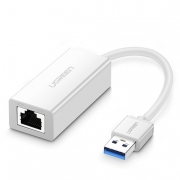 Адаптер UGREEN CR111 (20255) USB 3.0 Gigabit Ethernet Adapter. Цвет: белый