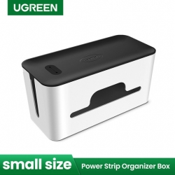 Оргнайзер для проводов UGREEN LP110 (30397) Universal Cable Management Box. Размер S. Цвет: белый