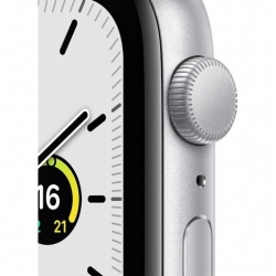 Смарт-часы Apple Watch SE GPS, 44mm, синий ремешок (MKQ43RU/A)