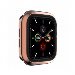 Бампер SwitchEasy Odyssey для Apple Watch 6&SE&5&4 44mm. Цвет розовый золотой.