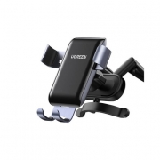 Подставка-держатель UGREEN LP274 (30401) Gravity Phone Holder for Round Air Vent для круглых вентиляционных решеток авто. Цвет: серый