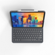 Cъемная клавиатура Zagg Pro Keys Wireless Keyboard-RU для iPad Pro 12,9"  Цвет: Черный. Питание от встроенного аккумулятора. Интерфейс: USB Type-C.