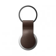 Брелок Nomad Leather Loop для трекера AirTag. Цвет: коричневый.