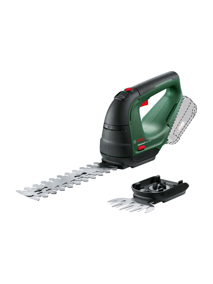 Кусторез/ножницы для травы Bosch AdvancedShear 18V-10 (без АКБ и ЗУ)аккум. (0600857001)