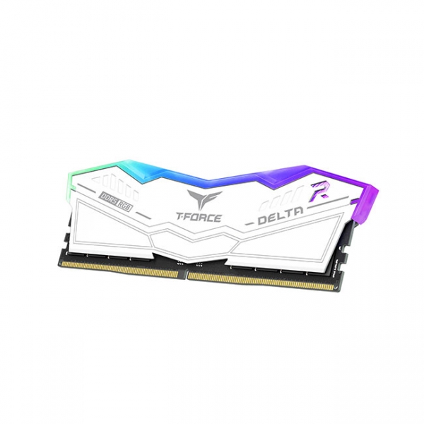 Оперативная память TEAMGROUP T-Force Delta RGB White DDR5 32GB (2x16GB) 6200MHz (FF4D532G6200HC38ADC01)