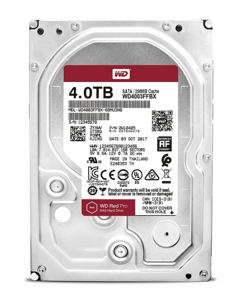 Жесткий диск WD Red Pro 4Tb (WD4003FFBX)