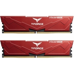 Оперативная память TEAMGROUP T-Force Vulcan Red DDR5 32GB (2x16GB) 5600MHz (FLRD532G5600HC36BDC01)