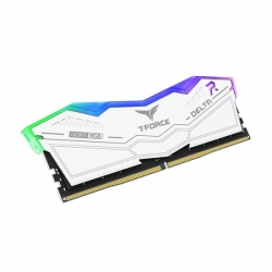 Оперативная память TEAMGROUP T-Force Delta RGB White DDR5 32GB (2x16GB) 6000MHz (FF4D532G6000HC38ADC01)