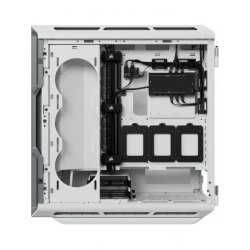 Корпус Corsair iCUE 5000T RGB SMART белый без БП ATX 6x120mm 6x140mm 4xUSB3.0 1xUSB3.1 audio bott PSU