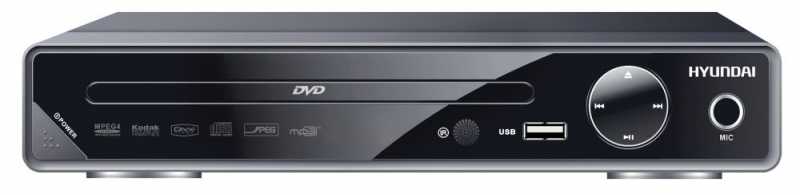 DVD-плеер Hyundai H-DVD200, черный