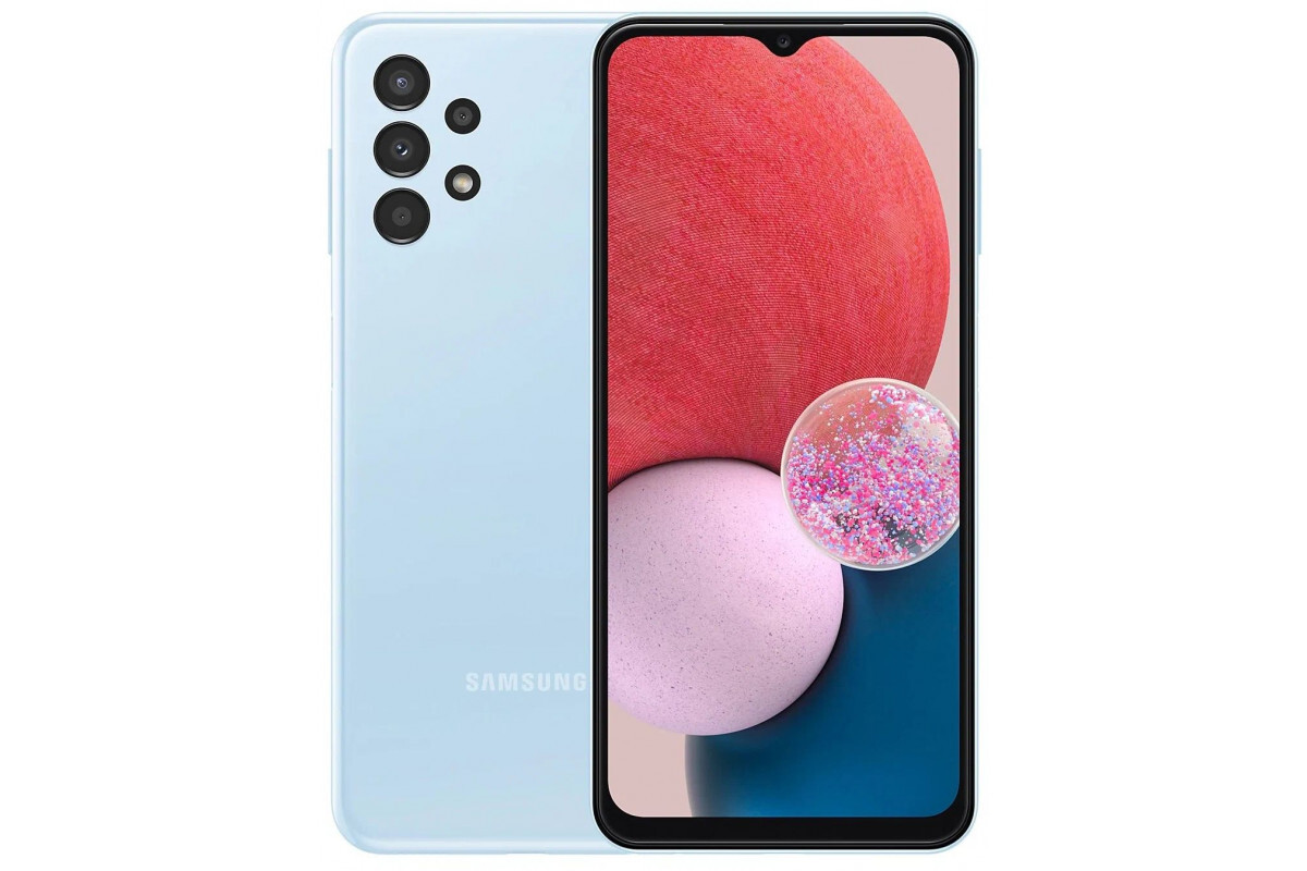 Смартфон Samsung Galaxy A13 (2022) 64/4GB синий (SM-A135FLBVSKZ)