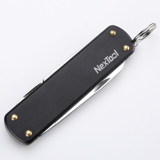 Многофункциональный маленький складной нож NEXTool EDC Portable Blade (чёрный)