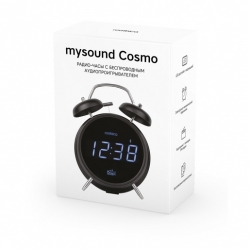 Колонка-будильник Rombica Mysound Cosmo, черный (BT-L010)
