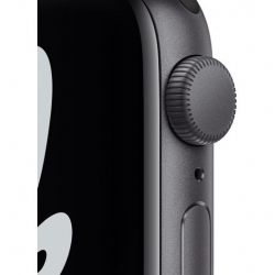 Часы Apple Watch Nike SE GPS, 40mm Space Grey Aluminium Case with Anthracite/Black Nike Sport Band,Корпус из алюминия цвета «серый космос», спортивный ремешок Nike цвета антрацитовый/черный 40 мм