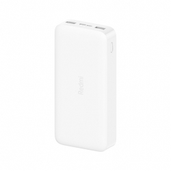 Внешний аккумулятор XIAOMI Redmi Power Bank 20000 mAh Micro-USB/USB-C (PB200LZM) QC3.0 (2USB) белый