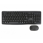 Клавиатура + мышь Gembird KBS-9400 беспроводной черный
