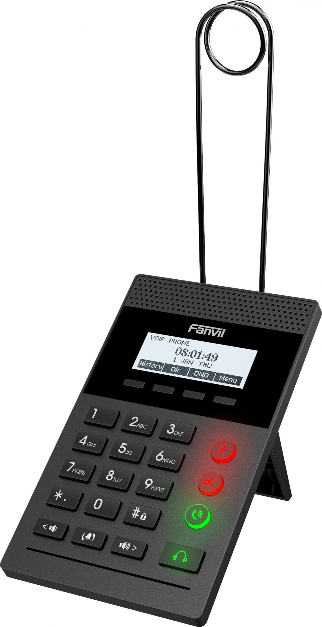 Телефон IP Fanvil X2C, черный