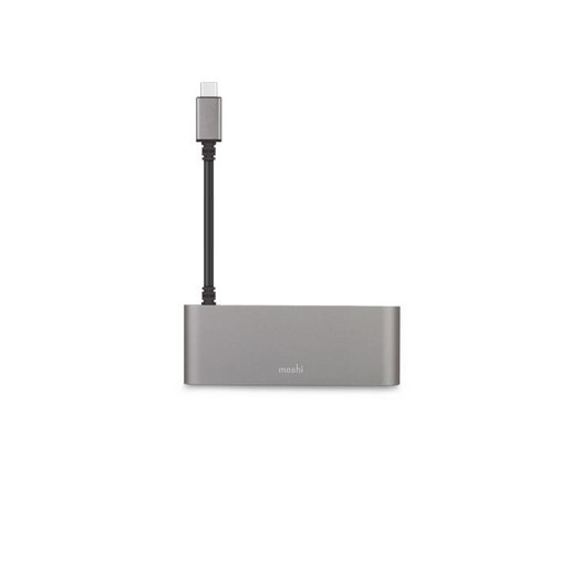 Адаптер Moshi USB-C Multimedia Adapter. Цвет серый.