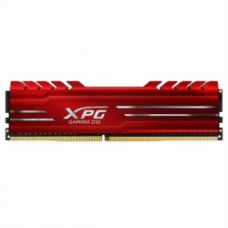 8GB ADATA DDR4 3200 DIMM XPG GAMMIX D10 Red Gaming Memory AX4U32008G16A-SR10 Non-ECC, CL16, 1.35V, Heat Shield, RTL, (930668)