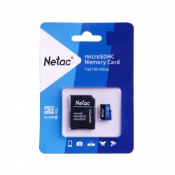 Карта памяти MicroSDXC Netac P500 Standart 64GB (NT02P500STN-064G-R)