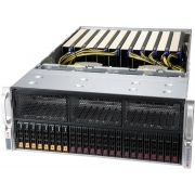 Supermicro Super Server 4U 420GP-TNR noCPU(2)Scalable/TDP 270W/no DIMM(32)/ SATARAID HDD(16)SFF/2x1GbE/4x2000W