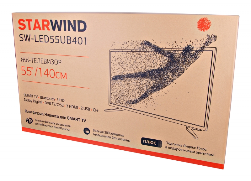 Телевизор LED Starwind 55
