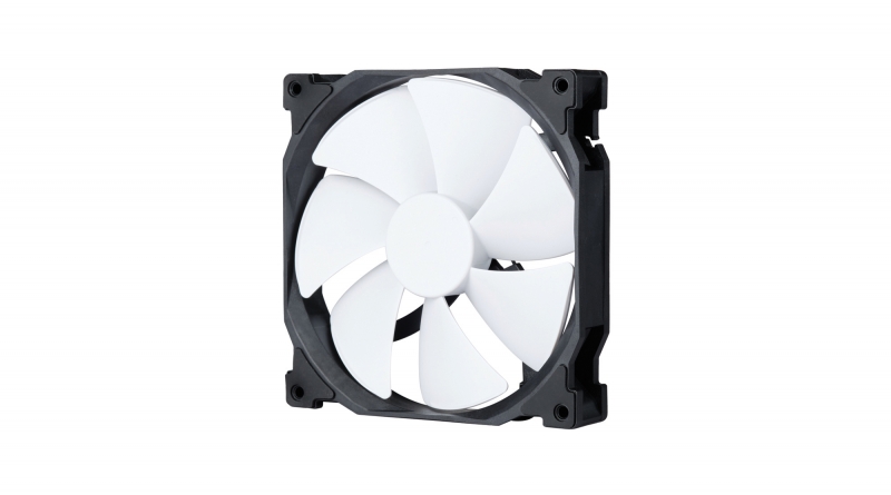 Вентилятор для корпуса PHANTEKS PH-F140MP V2 Black Frame/ White Blades (120x120x25мм)