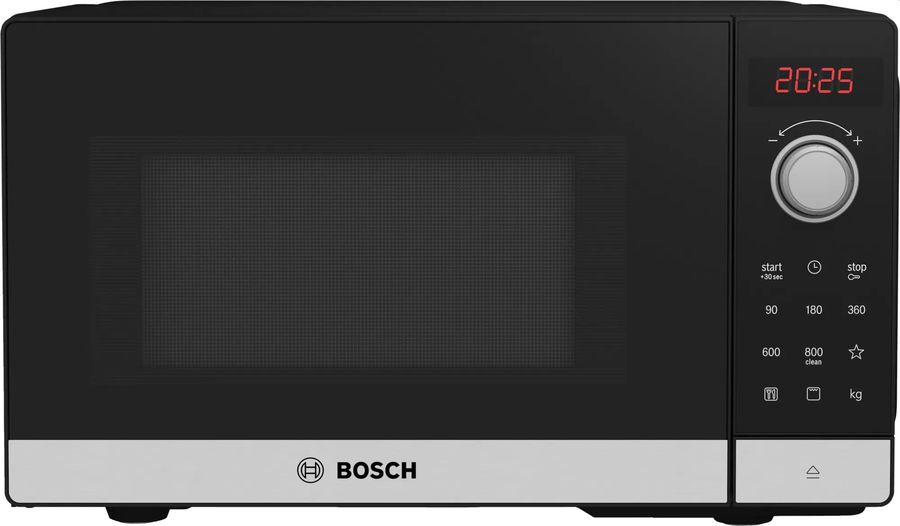 Микроволновая Печь Bosch Serie 2 FEL023MS2 нержавеющая сталь/черный