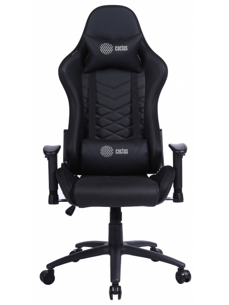 Кресло игровое Cactus CS-CHR-0099BL, черный 