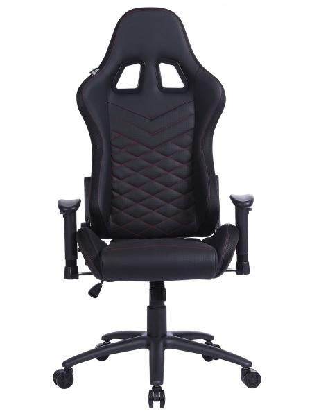 Кресло игровое Cactus CS-CHR-0099BLR, черный/красный 