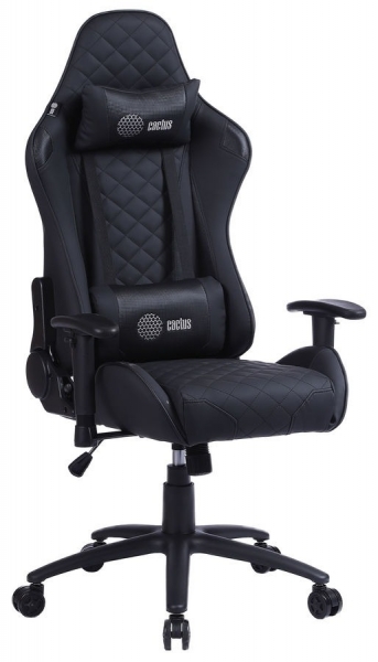 Кресло игровое Cactus CS-CHR-030BL, черный