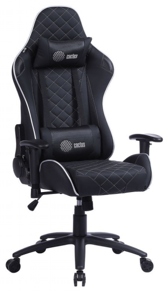 Кресло игровое Cactus CS-CHR-030BLS, черный