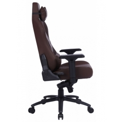 Кресло игровое Cactus CS-CHR-0112BR, коричневый 