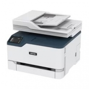Цветное МФУ Xerox С235 A4, Printer, Scan, Copy, Fax, Color, Laser, 22 ppm, max 30K pages per month, 512 Mb, USB, Eth, Wi-Fi, 250 sheets main tray, bypass 1 sheet, Duplex (намокшая коробка)