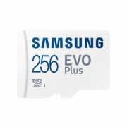 microSDXC 256GB Samsung EVO Plus Memory Card Samsung MB-MC256KA UHS-I U1 Class 10, Adapter, 130 MB/s, 10000 циклов, - 25°C to 85°C, RTL