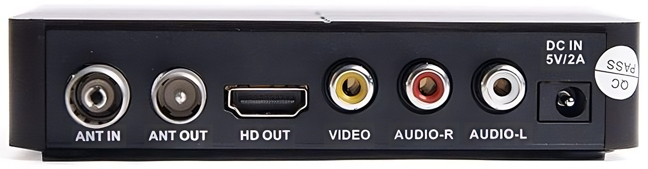 Ресивер DVB-T2 Сигнал Эфир HD-222, черный