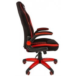 Офисное кресло Chairman game 19 черный/красный н.п. (7069658)