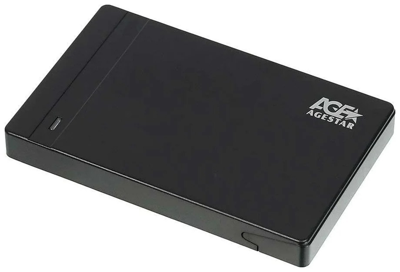 AgeStar 3UB2P3 SATA III пластик черный 2.5