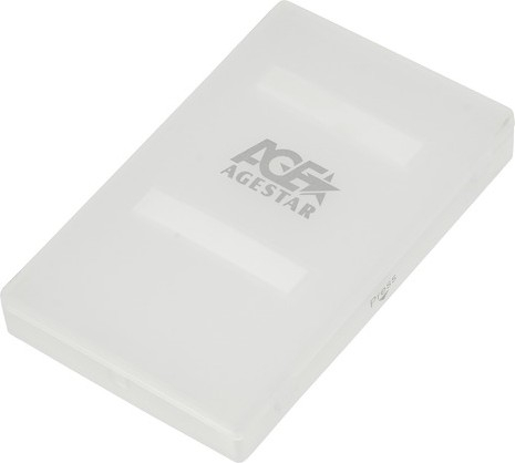 AgeStar SUBCP1 SATA пластик белый 2.5